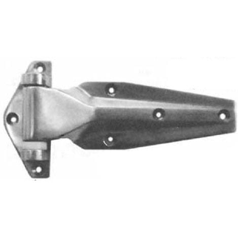 Refrigeration Hinges - 6-3/32" Inch - Multiple Offsets Available - 304 Stainless Steel - Polished Finish - Sold Individually