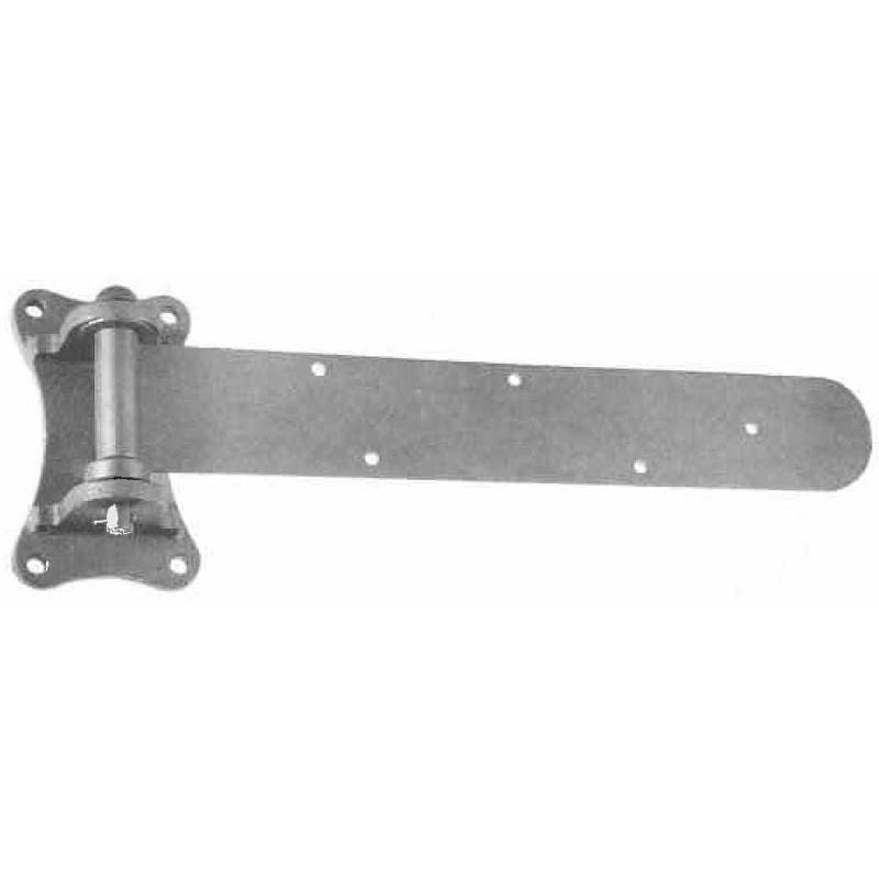 Refrigeration Hinges - Heavy Duty Cold Storage - 17" Inch - Multiple Offsets Available - Zinc Plated - Sold Individually