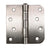 Bulk Door Hinges 4" Inch With 5/8" Radius Square Ball Bearing - Satin Nickel Or Oil Rubbed Bronze - 50 Hinges