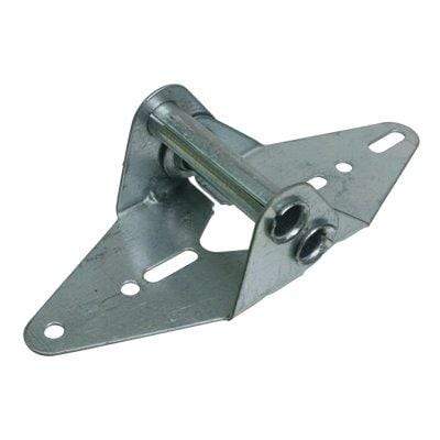Durable 16 gauge residential garage door hinge for sections 1 to 4, designed for reliable performance and strength.