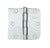 Interior Door Hinges - 3.5 Inch With 5/8 Inch Square - Multiple Finishes Available - 2 Pack