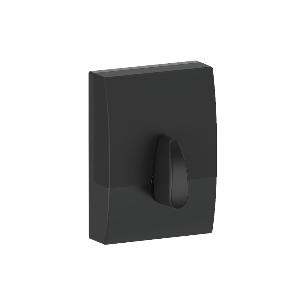 Schlage Residential Electronic Keyless Touchscreen Deadbolt Lockset - Century Style - Matte Black Finish - Sold Individually