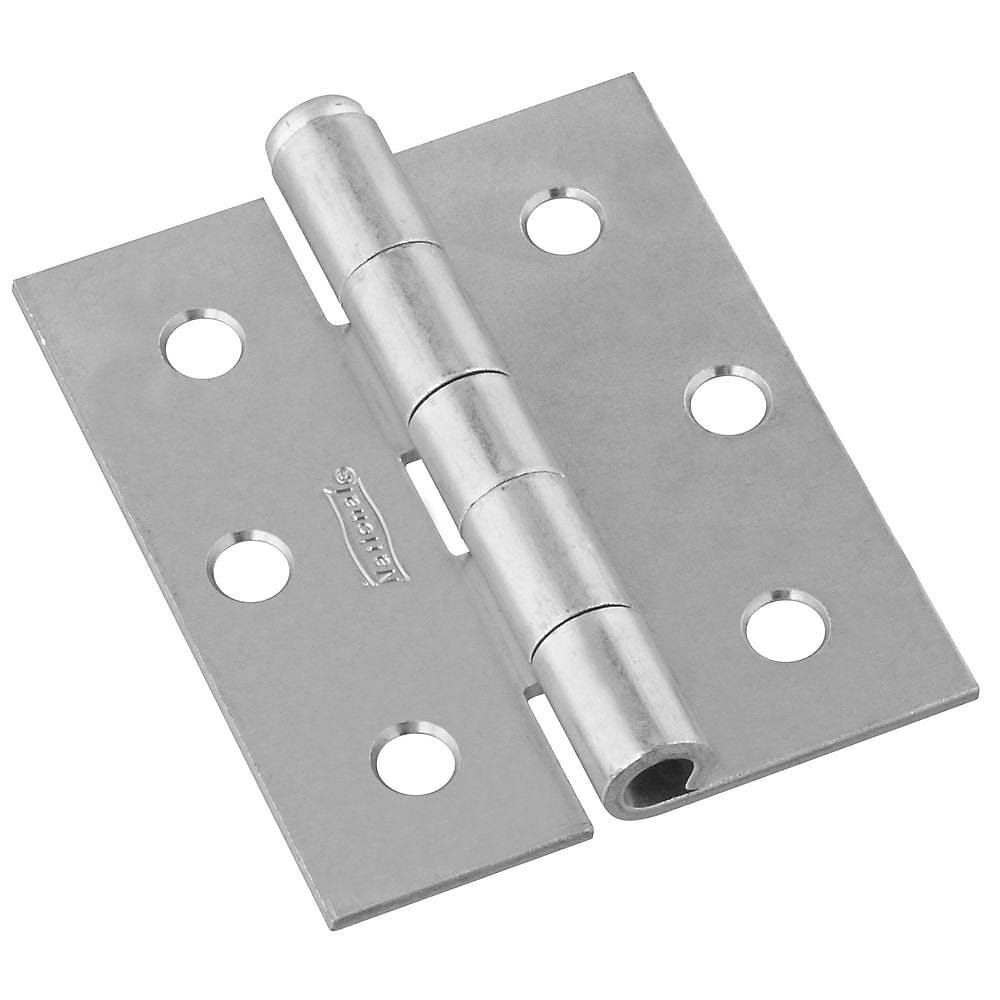 3-inch by 2.5-inch screen door hinge available in multiple finishes, sold individually for easy installation.