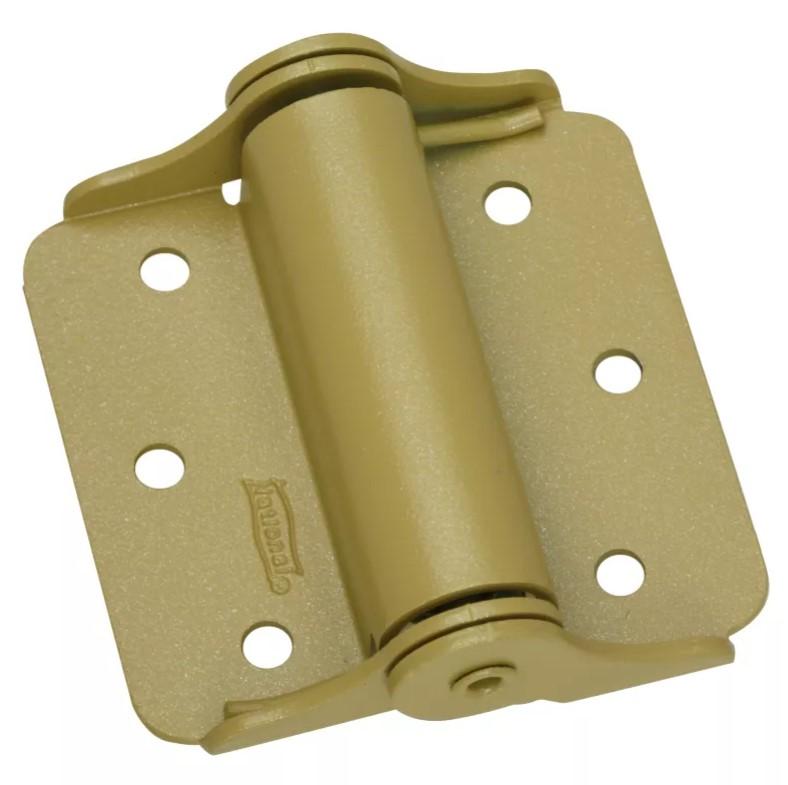 Screen Door Spring Hinges - Heavy Duty - Full Surface - 3" Inches - Multiple Finishes Available - 2 Pack