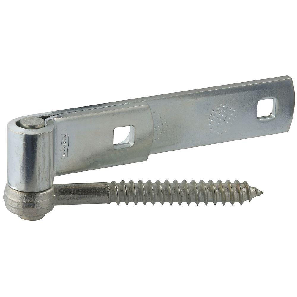 Screw Hook/Strap Hinges - Zinc - 6 to 16 Inches - 2 Pack - HingeOutlet