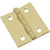 Shutter Hinges - Brass - 1.25" Inches X 1.50" Inches - 2 Pack