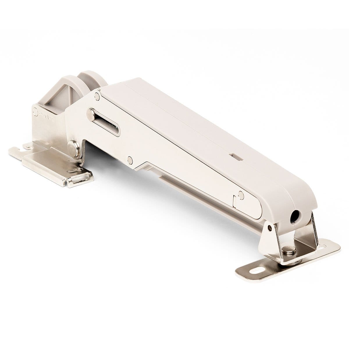 Soft close lid stay with lift assist feature, available in multiple torques, sold as a set for smooth operation.