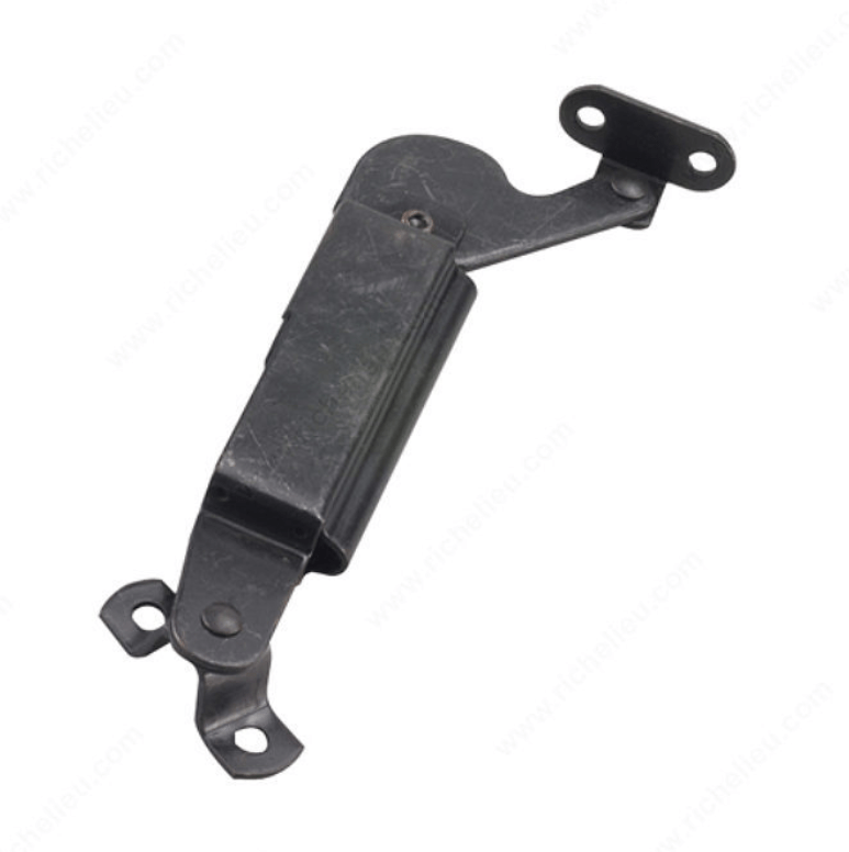 Spring-Loaded Lid Support - Brass Finish - 5 Pack