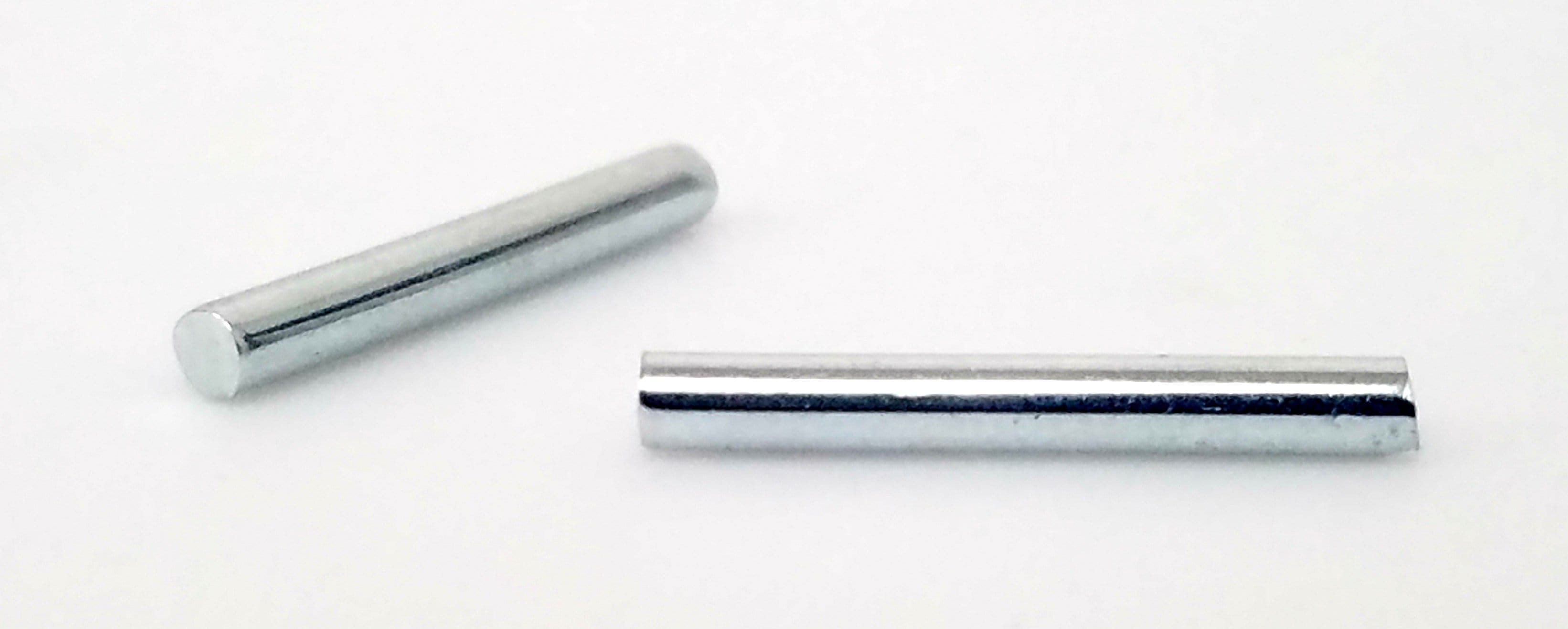 Spring hinge tension pin replacement kit with hex wrench, includes four durable metal pins for secure hinge operation.