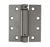 Spring Hinges - 4.5" X 4" Square Corners - Multiple Finishes Available - 2 Pack