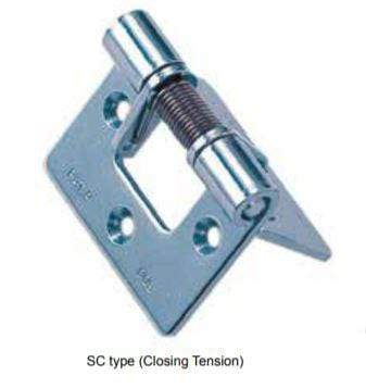 Spring Loaded Hinge - For Cabinets - 304 Stainless Steel - Sold Individually