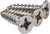 #12 X 1-1/4" Inch - Commercial Hinge Wood Screws - Multiple Finishes