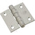 Stainless Steel Butt Hinge - 2" Inch Square - Rust Resistant - 2 Pack