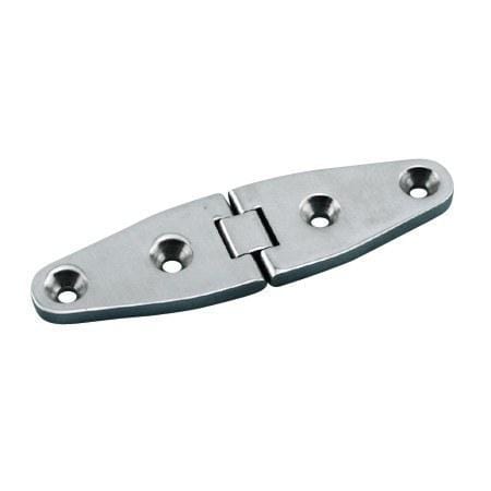 Stainless Steel Marine Heavy Duty Wide Strap Hinges 4" or 6" - Marine Hinges  - 1