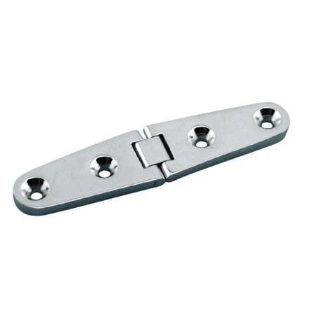Stainless Steel Marine Flush Strap Hinges 4" - Marine Hinges  - 1