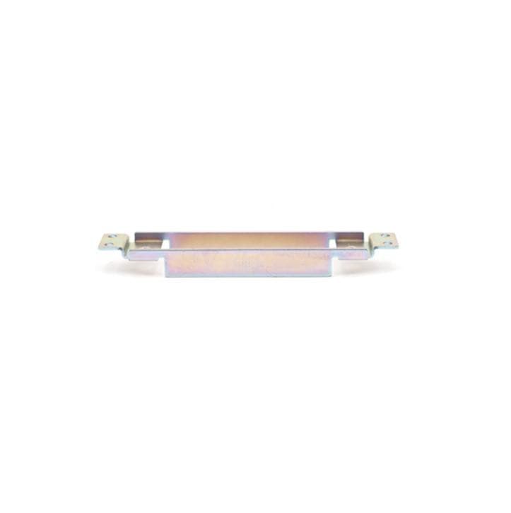 Steel mounting bracket for concealed hinges, zinc-coated, designed for door or frame installation, sold individually.