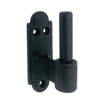 Strap Hinge Pintle - Multiple Offsets Available - Cast Iron - Black Powder Coat Finish - Sold Individually