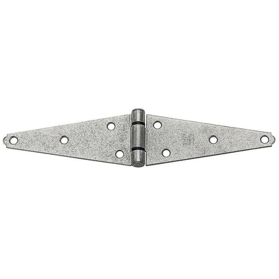 Strap Hinges - Heavy Duty - Galvanized - 4 To 6 Inches - 2 Pack