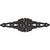 Strap Hinges - Decorative - Heavy Duty - Black - 8 Inches - Sold Individually