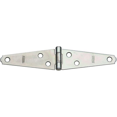 Steel Strap Hinges With Aluminum Pin - Zinc Finish - 2 To 5 Inches - 2 Pack