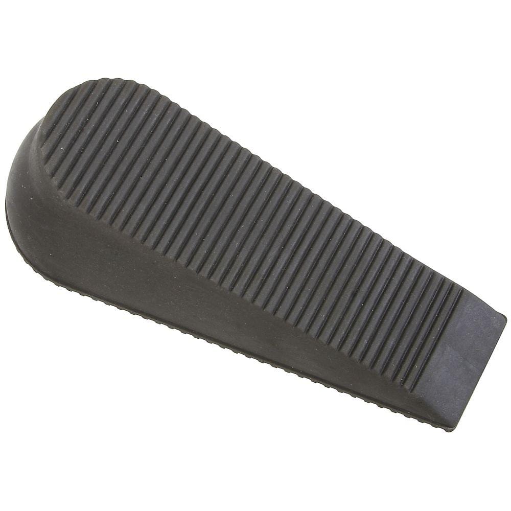 Super Wedge Rubber Door Stop - 6" Inches - Gray Finish - Sold Individually