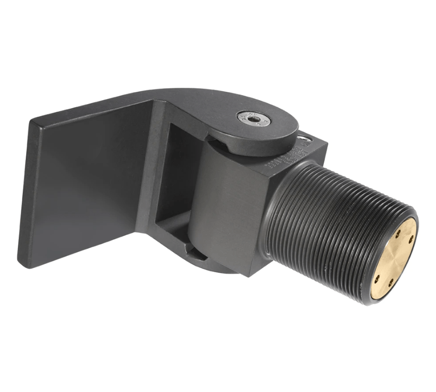 Sureclose adjustable self-closing gate hinge designed for flush mount with a 1/2-inch gate gap, durable and reliable.