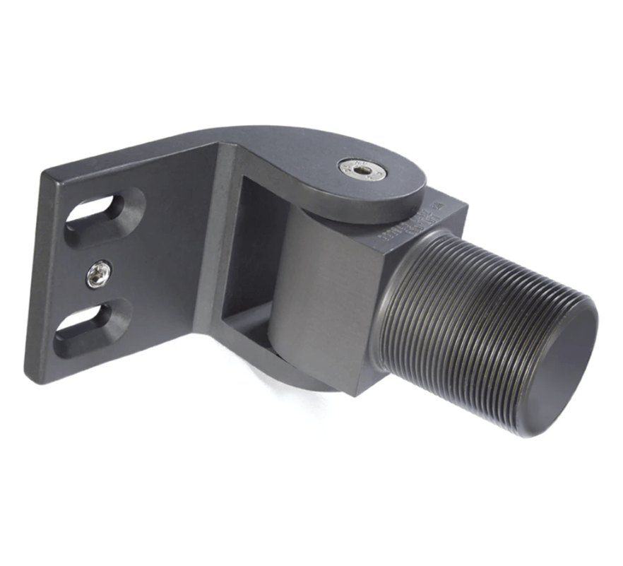 Sureclose adjustable self-closing gate hinge with final snap action, designed for flush mount and 1/2" gate gap.