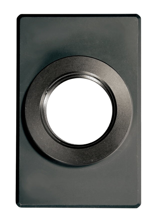 Sureclose post mounting brackets designed for center mount gate hinges, ensuring secure and stable installation.