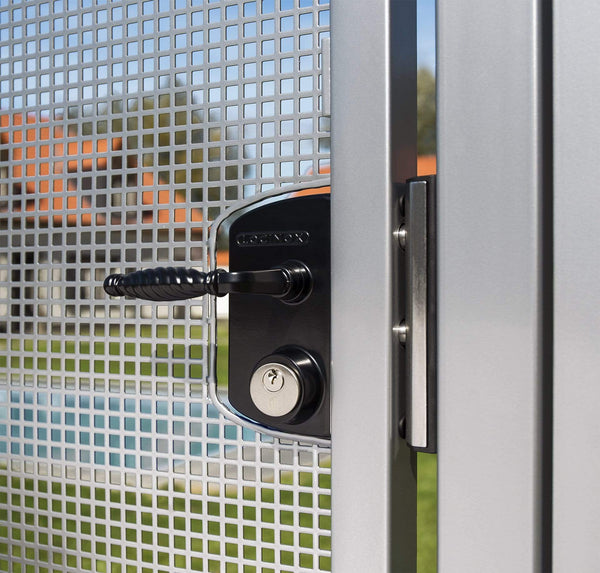Surface Mounted Mortise Cylinder Gate Lock - For Square Profiles 2 ...
