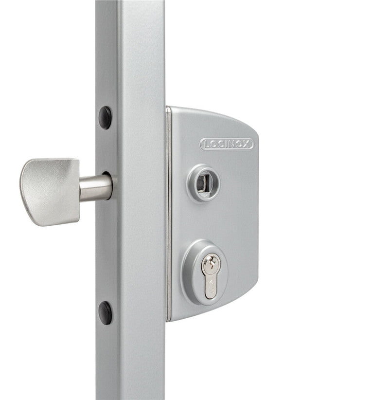 669 Lock Surface Mounted Sliding Gate Lock - For Square or Round Profiles 2
