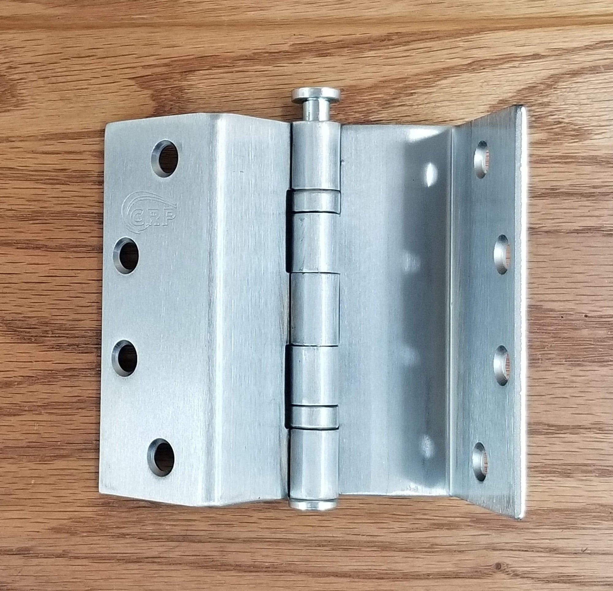 Swing Clear Hinges - Swing Clear Standard Weight Ball Bearing Door Hinges - 4.5" - Full Mortise - Satin Chrome - Sold Individually