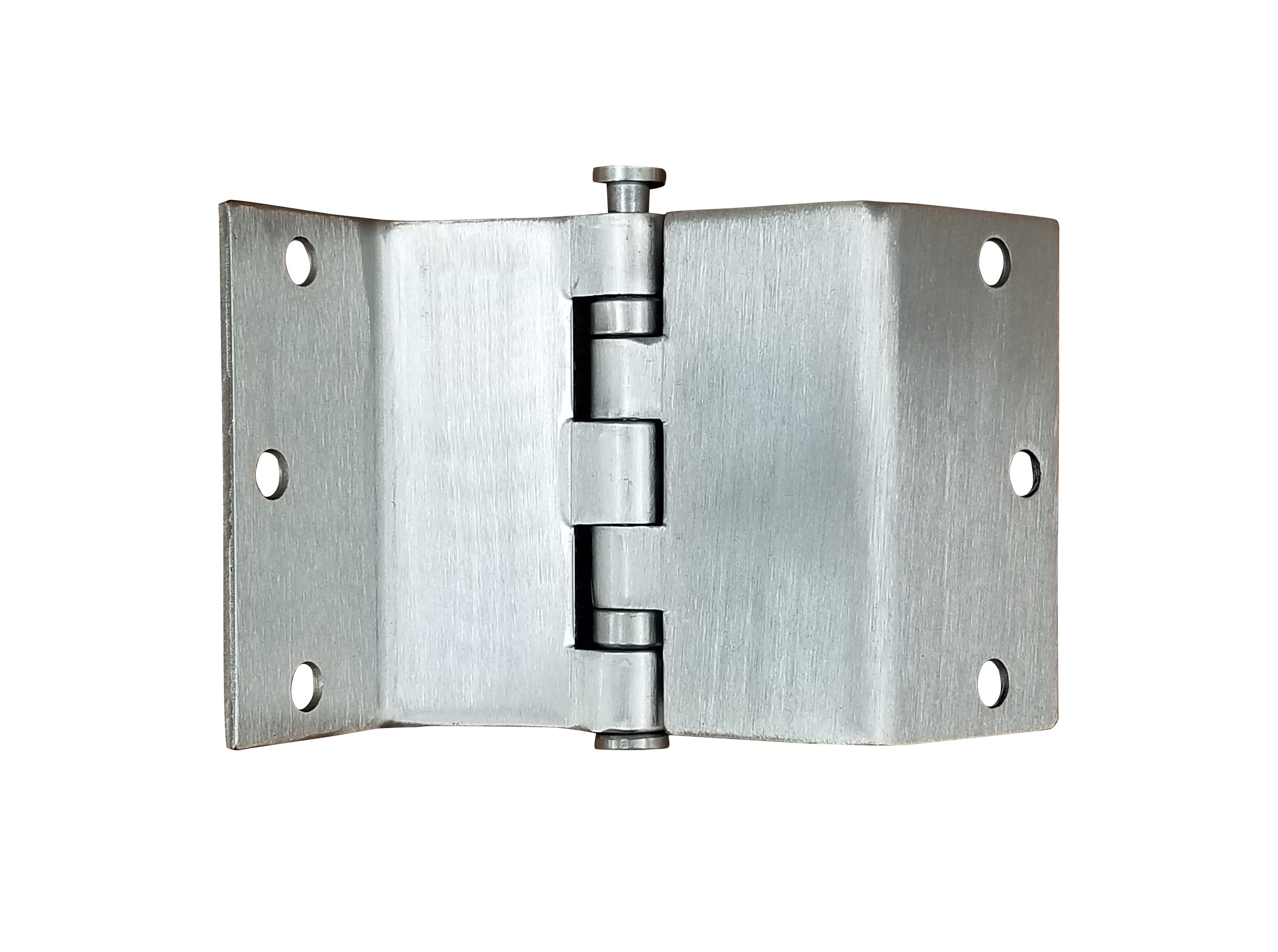 Swing clear expandable ball bearing door hinge, 3.5 inches square, full mortise, available in multiple finishes.
