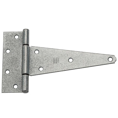 T Hinges - Heavy Duty - Galvanized - 4 To 8 Inches - 2 Pack