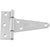 T Hinges - Heavy Duty - Stainless Steel - 4 To 10 Inches - 2 Pack