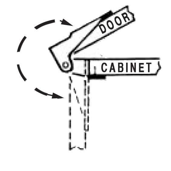 Pivot Door Hinges - Top And Bottom Set - Heavy Steel - Multiple Finishes Available - 2 Pack