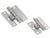 Torque Hinge - For Cabinets - Stainless Steel Torque Hinge - Polished Finish - Sold Individually