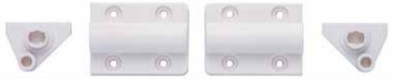 Torque Hinges - For Cabinets - Soft-Close Dampening Lid Hinges - Multiple Finishes Available - Sold In Pairs