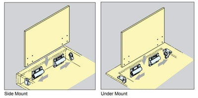 Torque Hinges - For Cabinets - Soft-Open Dampening Hinges - Multiple Finishes Available - Sold In Pairs
