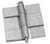 Truck / Trailer Hinge - Aluminum Butt Hinge - 4 3/4" Inch X 5" Inch - Mill Finish - Sold Individually