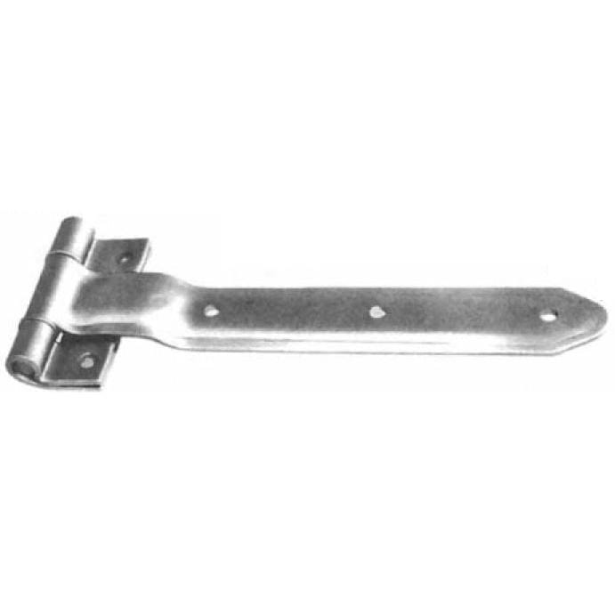Truck / Trailer Hinges - Embossed Stainless Steel - Square Corner Hinge With Reverse Brackets - Multiple Sizes Available - Sold Individually