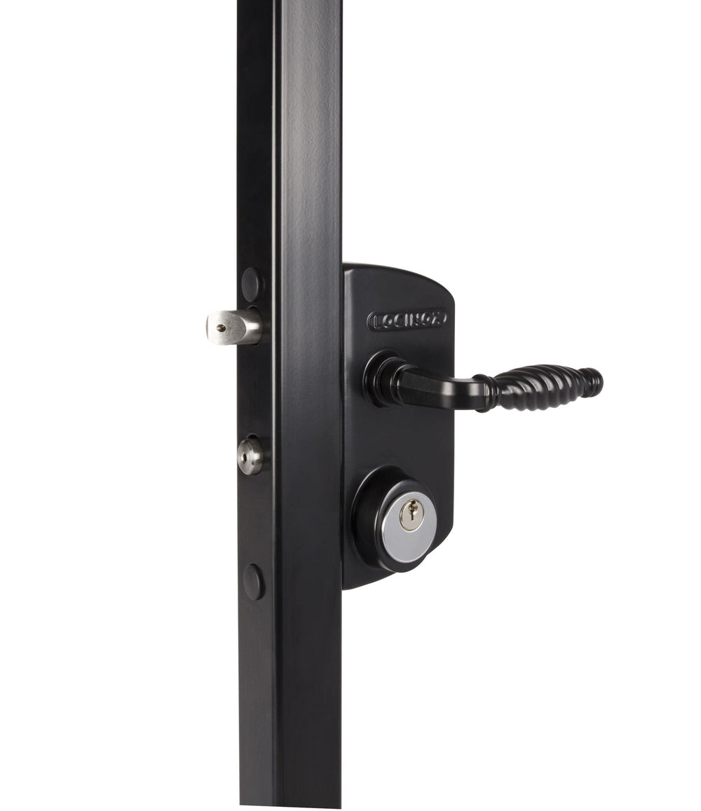 US Mortise Cylinder Gate Lock - For Square or Flat Profiles 3/8