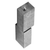 Weld On Rectangular Block Hinges - Stainless Steel Pin - Multiple Sizes Available - 2 Pack