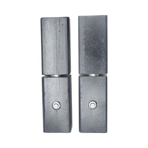 Weld On Square Block Hinges - Stainless Steel Pin - Multiple Sizes Available - 2 Pack