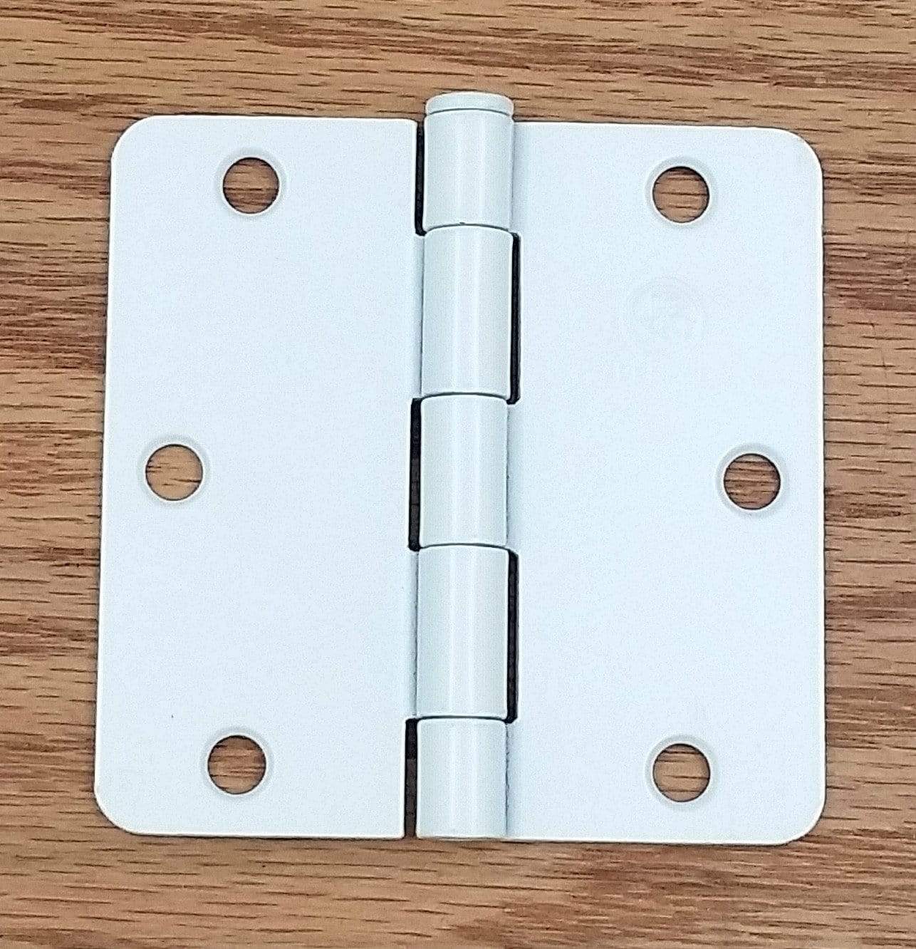 Residential Penrod butt hinge with plain bearing for doors, 3.5-inch size, 1/4-inch radius corner, available in multiple finishes.