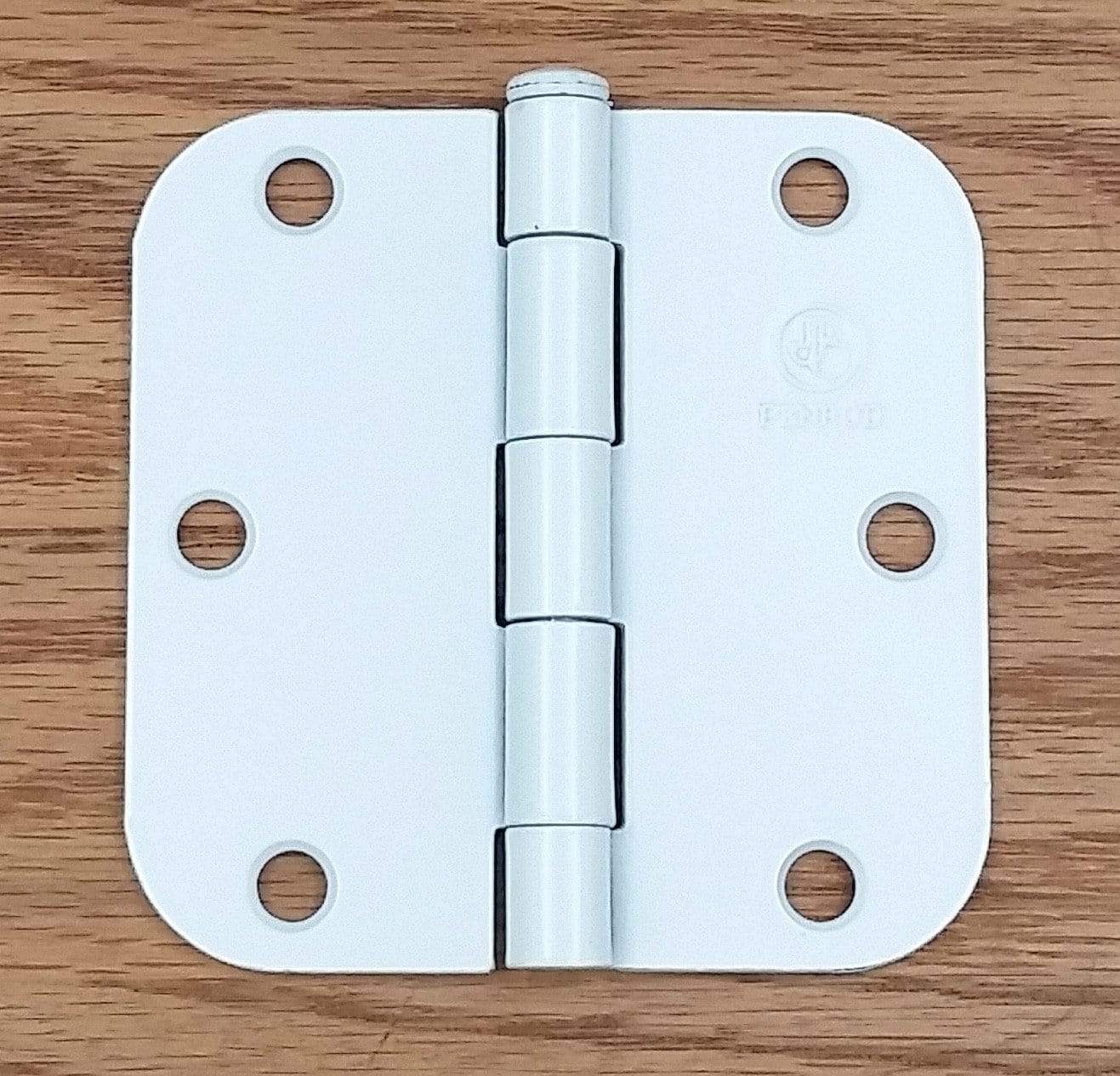 Residential Penrod butt hinge with plain bearing, 3.5 inches, 5/8 inch radius corner, available in multiple finishes, 2 pack.