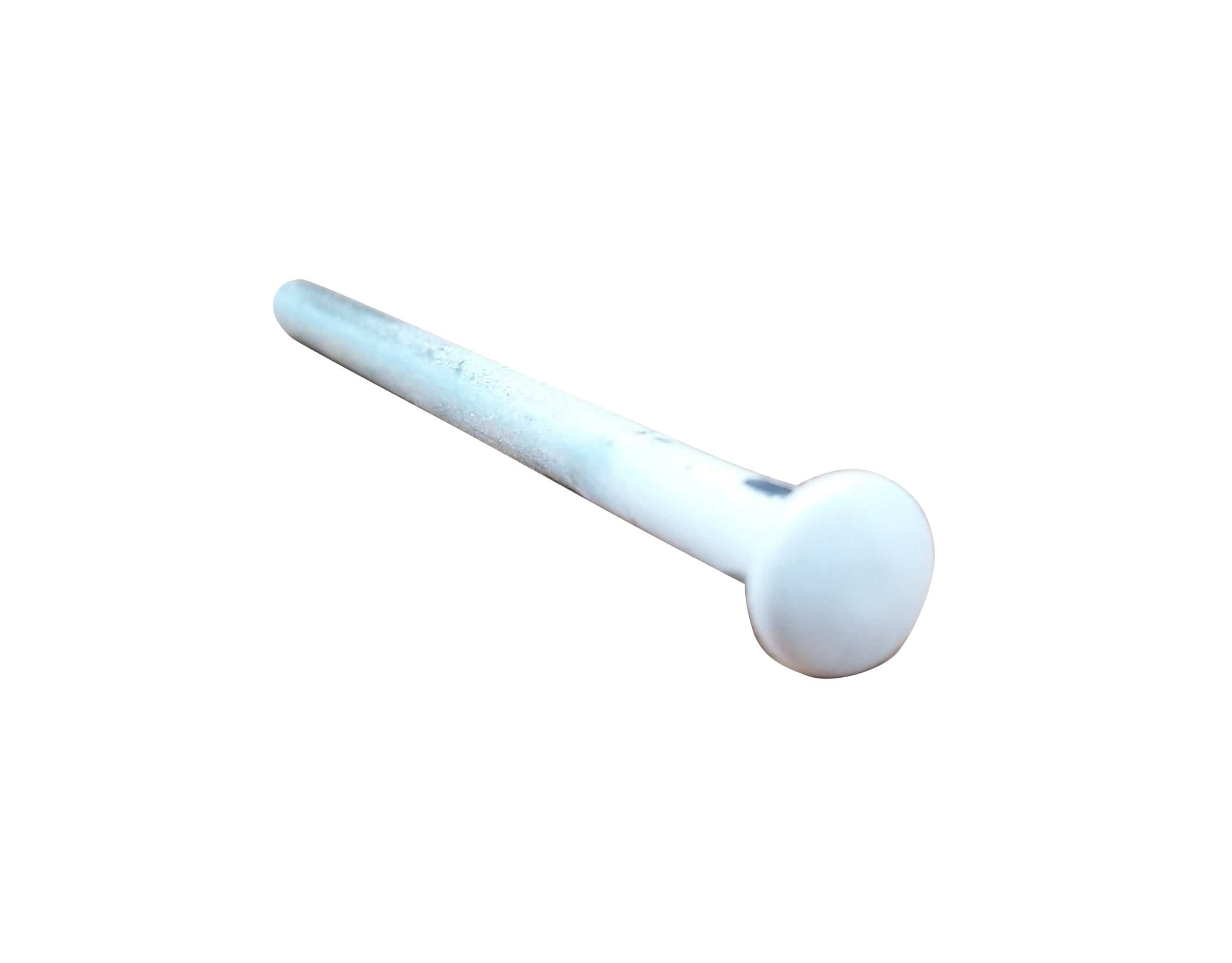 White hinge pins for doors in a 3 pack, designed for secure and smooth door operation. Ideal for home improvement projects.