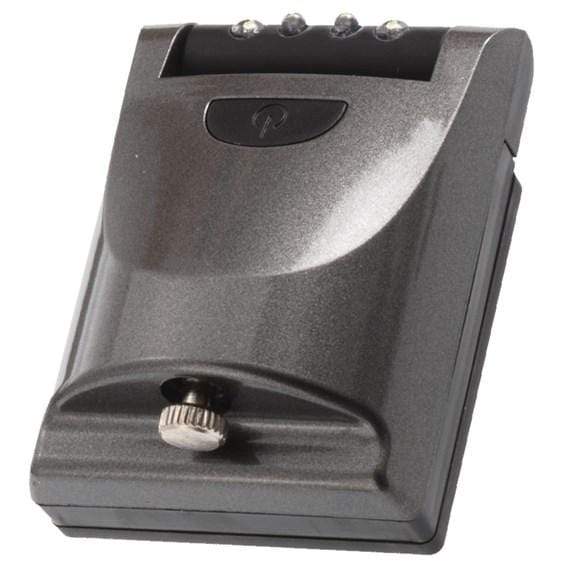 Wireless adjustable cabinet light with four LEDs in an anthracite finish, sold individually for versatile lighting solutions.