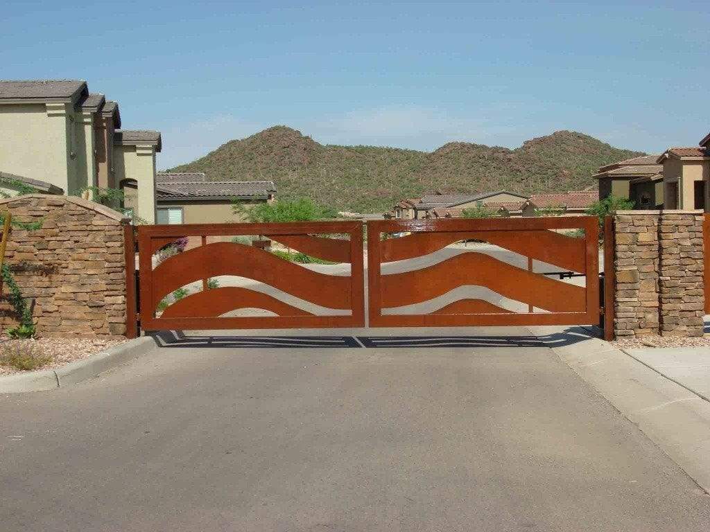 Gate Hinges And Hardware - Heavy Duty Weld On Original BadAss Steel Hinge With Zinc Finish - Up To 750 Lbs