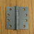 4 1/2" x 4 1/2" with square corners Gray Prime Commercial Grade Ball Bearing Hinges - Sold in Pairs - Commercial Ball Bearing Hinges