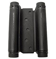 Black - Bommer Double Acting Spring Hinges Multiple Sizes (3" - 8") - Single Hinge - Double Action Spring Hinges 8 inch - 1